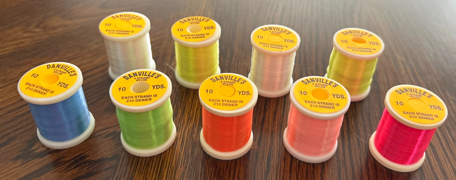 Fluorescent Nylon Floss - 4 Strand - Danville