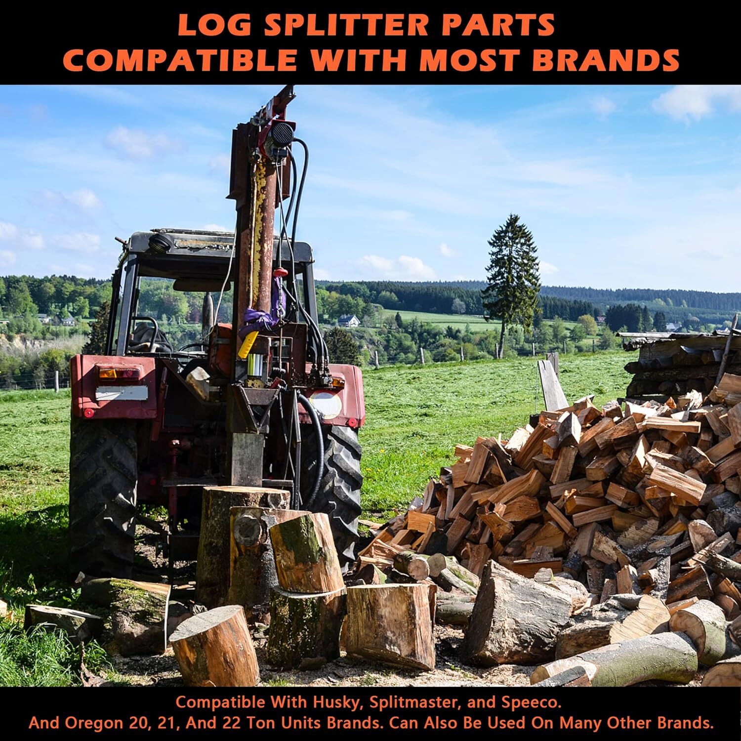 Log Splitter Brackets Log Splitter Hydraulic Pump Mount for 5-7 Hp Engines