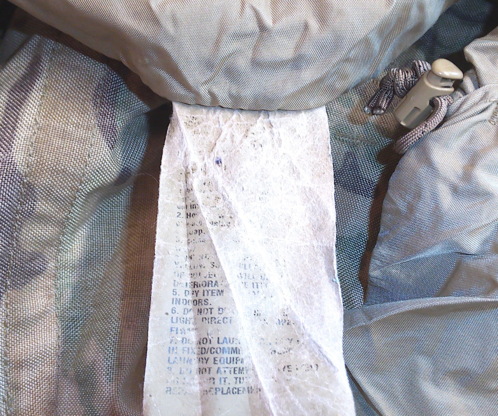 Large Multicam OCP Camouflage Rucksack Main Field Back Pack Only