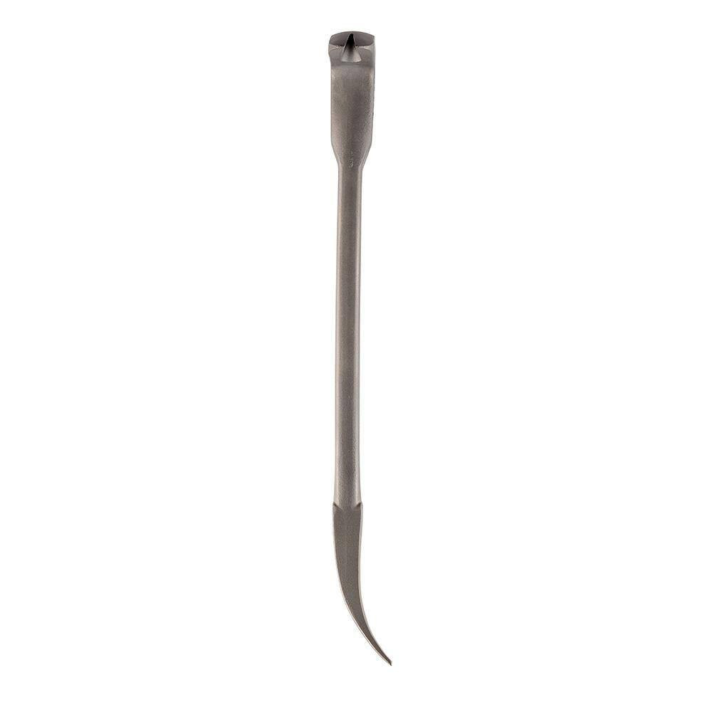 Titanium Trim and Nail Puller with 12 In. Titanium Clawbar Nail Puller with Dimp