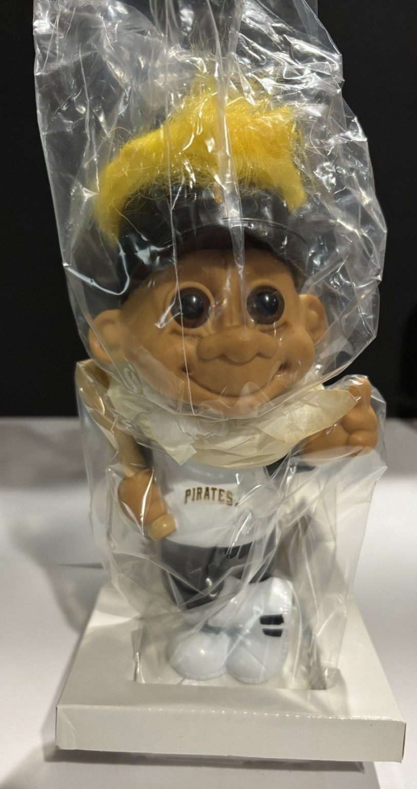 Pirates Russ Troll Doll Bobblehead  Baseball MLB  NIB