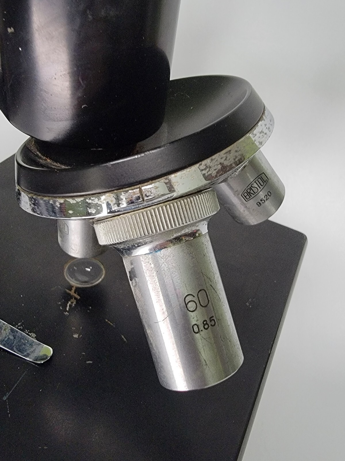 Vintage Bristol Pre-med Compound Microscope Made in Japan #7715