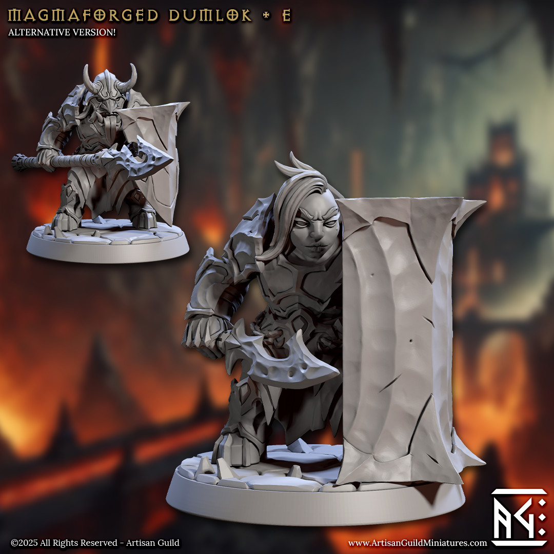 Magmaforged Dwarves - Gunner Claws - Artisan Guild - Dungeons and Dragons