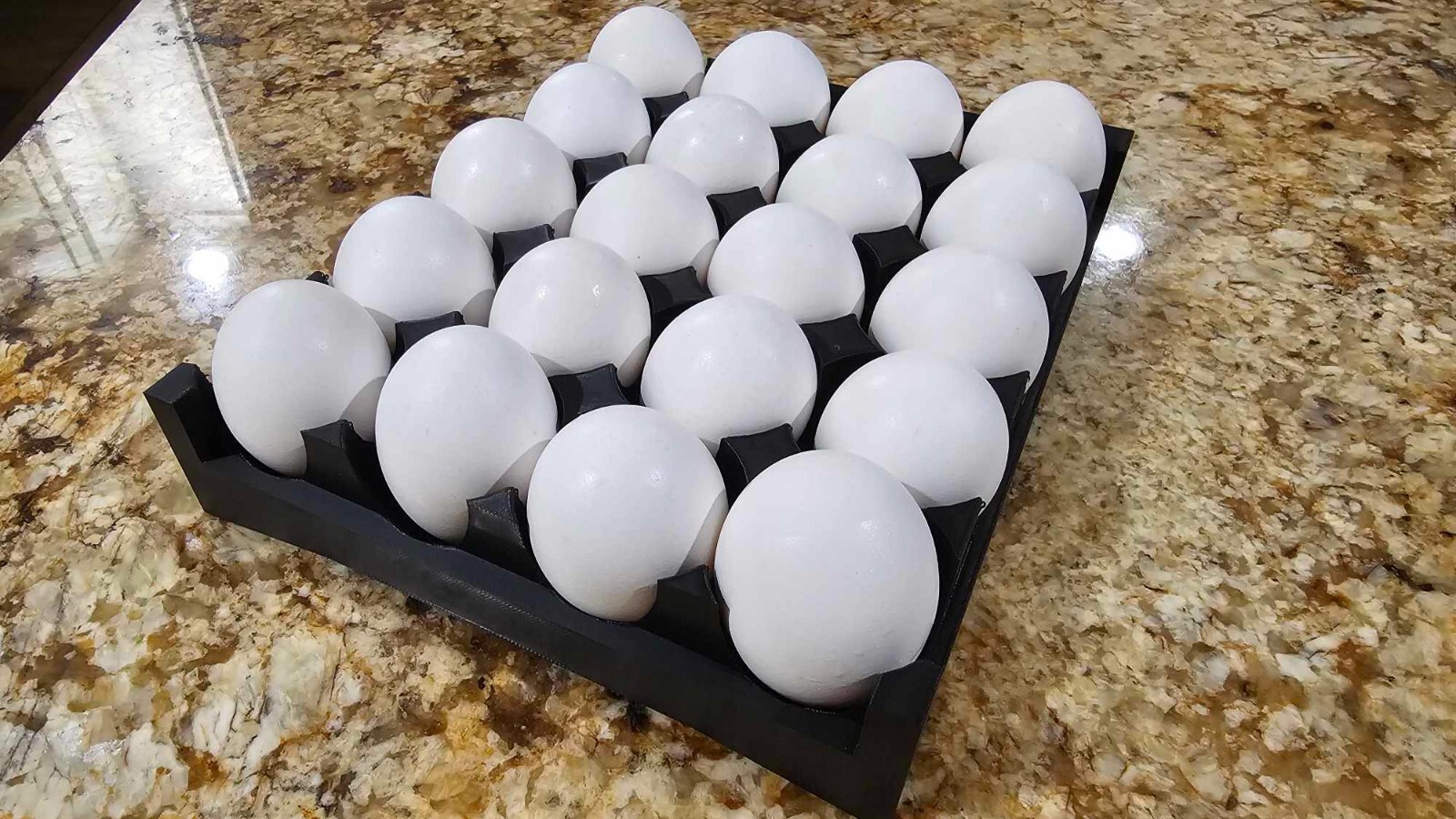 Eco-Friendly 3D Printed Egg Carton – Mold-Resistant, Multi-Use (Eggs, Feeders)