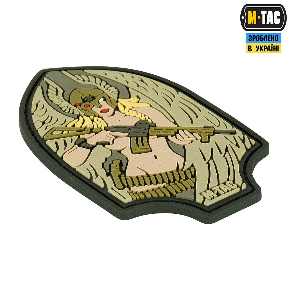 VALKYRIE Valkyrie Morale PVC 3D Patch ARMY WAR Ukraine arrowhead OLIVE