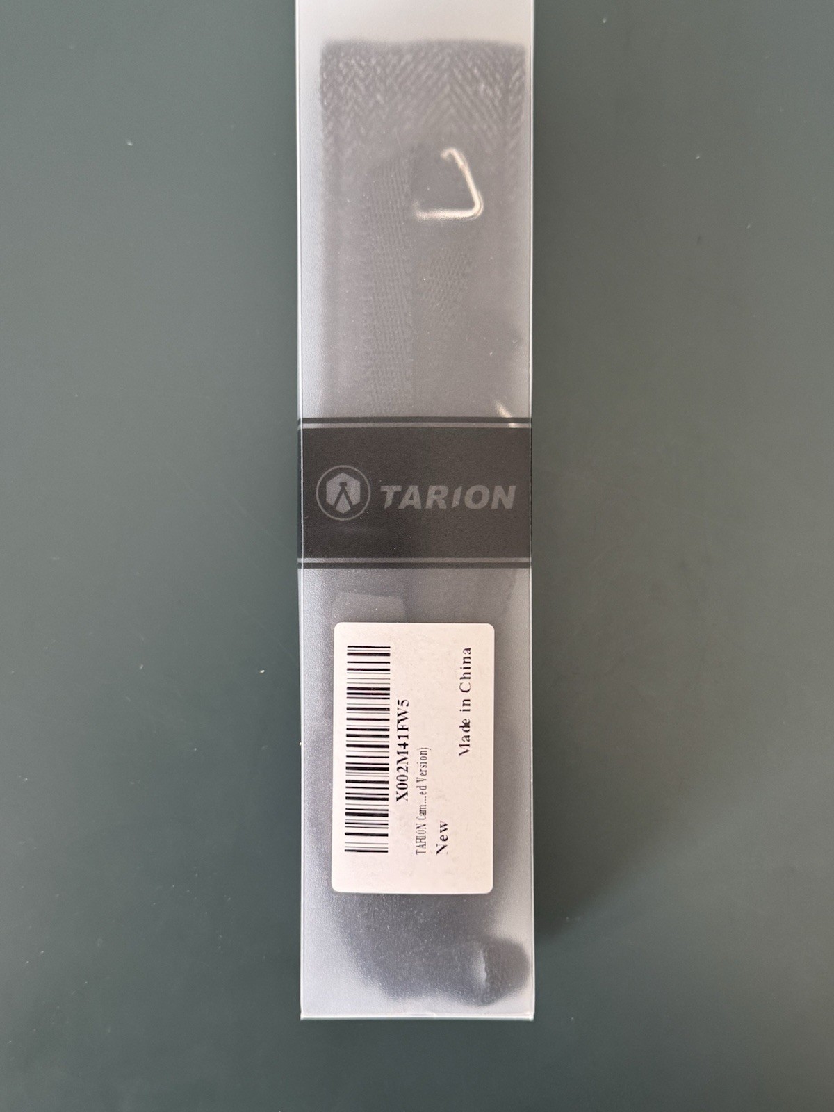 Tarion 1.5” wide Camera Shoulder neck Strap Heathered Grey tweed 25.5” Long