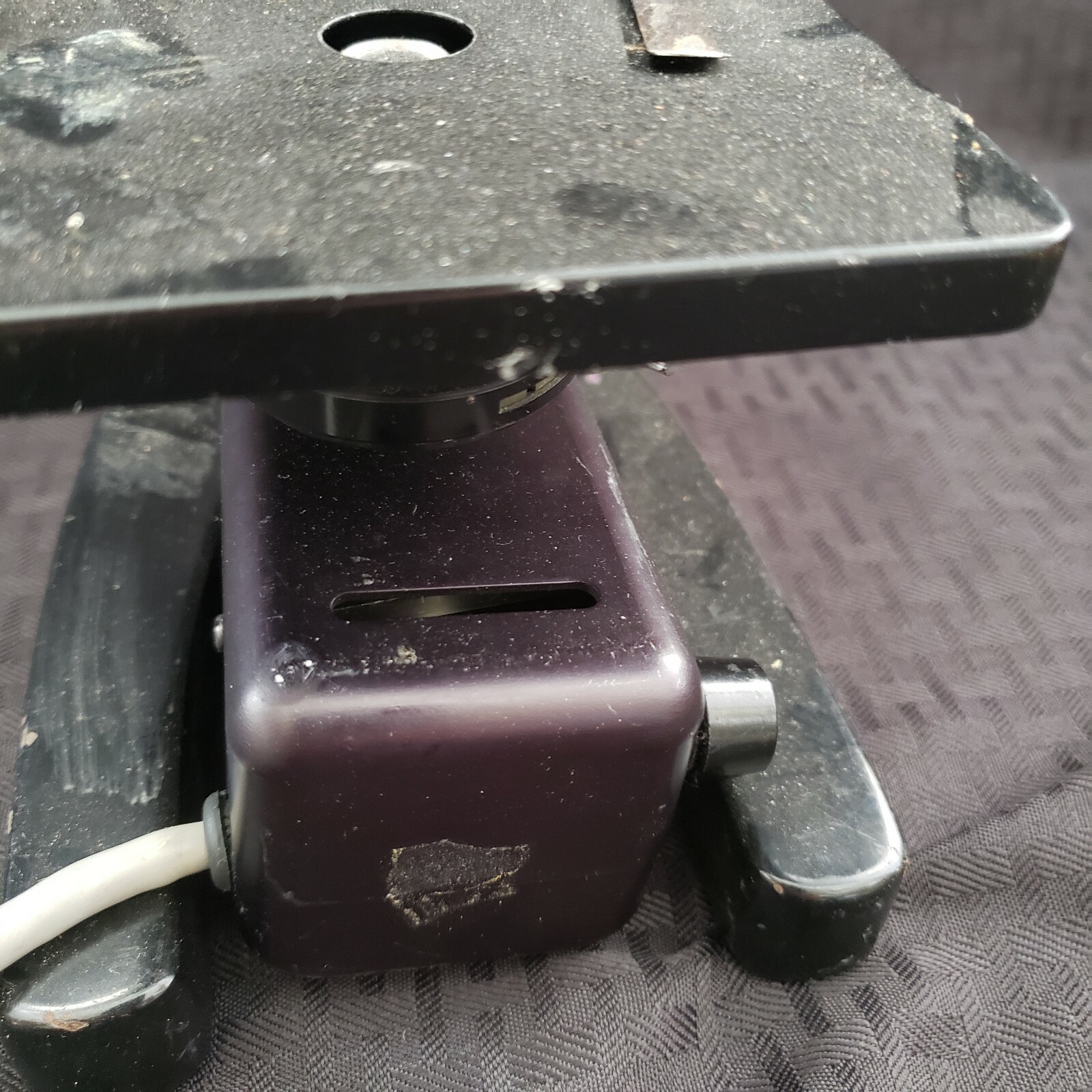 Vintage Original Graf Apsco Slide Microscope With Light