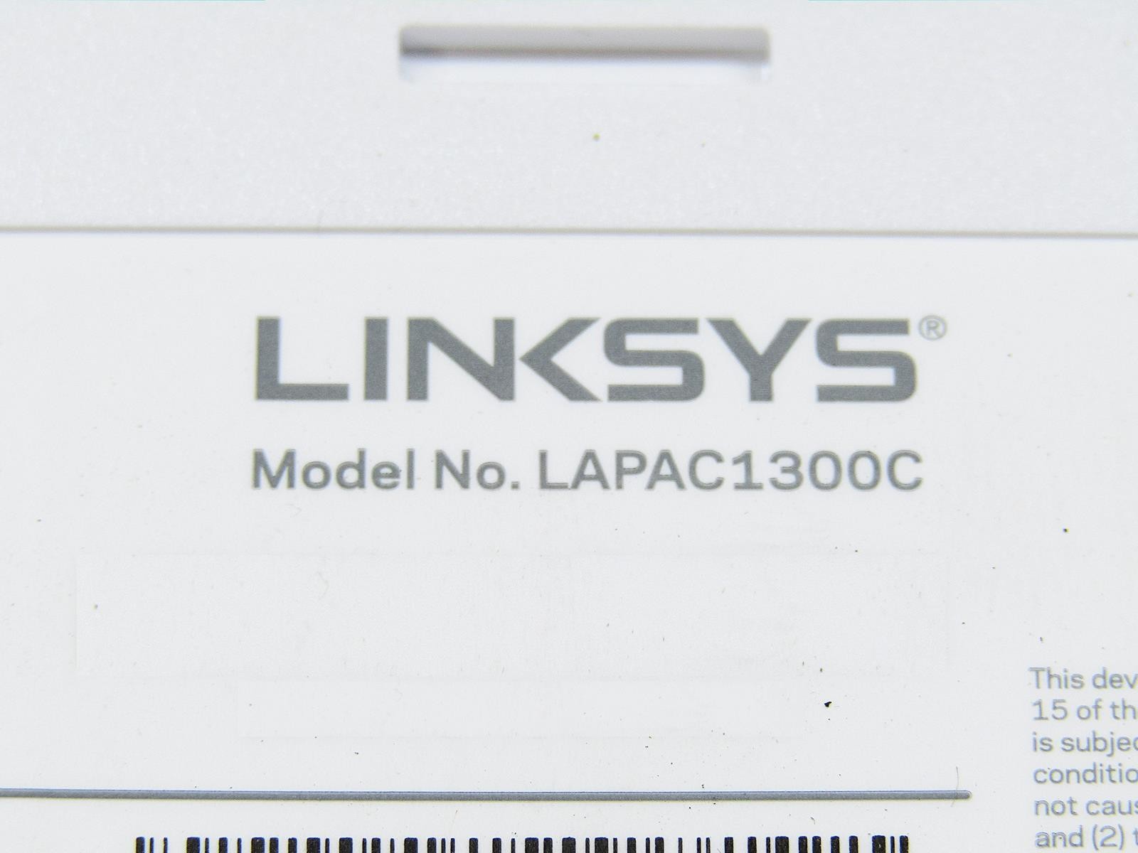Linksys LAPAC1300C DC / PoE Managed Wireless Access Point