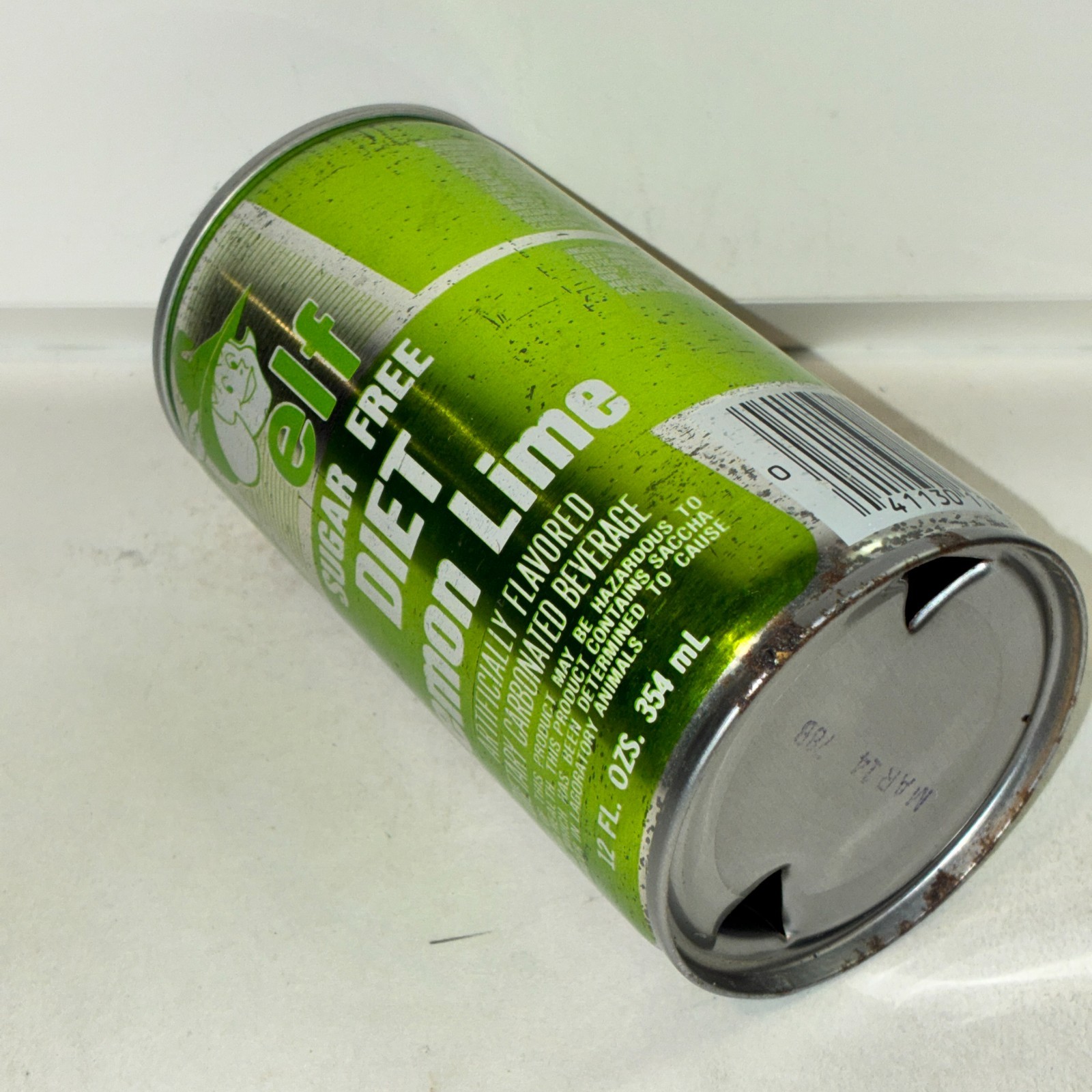 Elf Diet Lemon Lime soda can