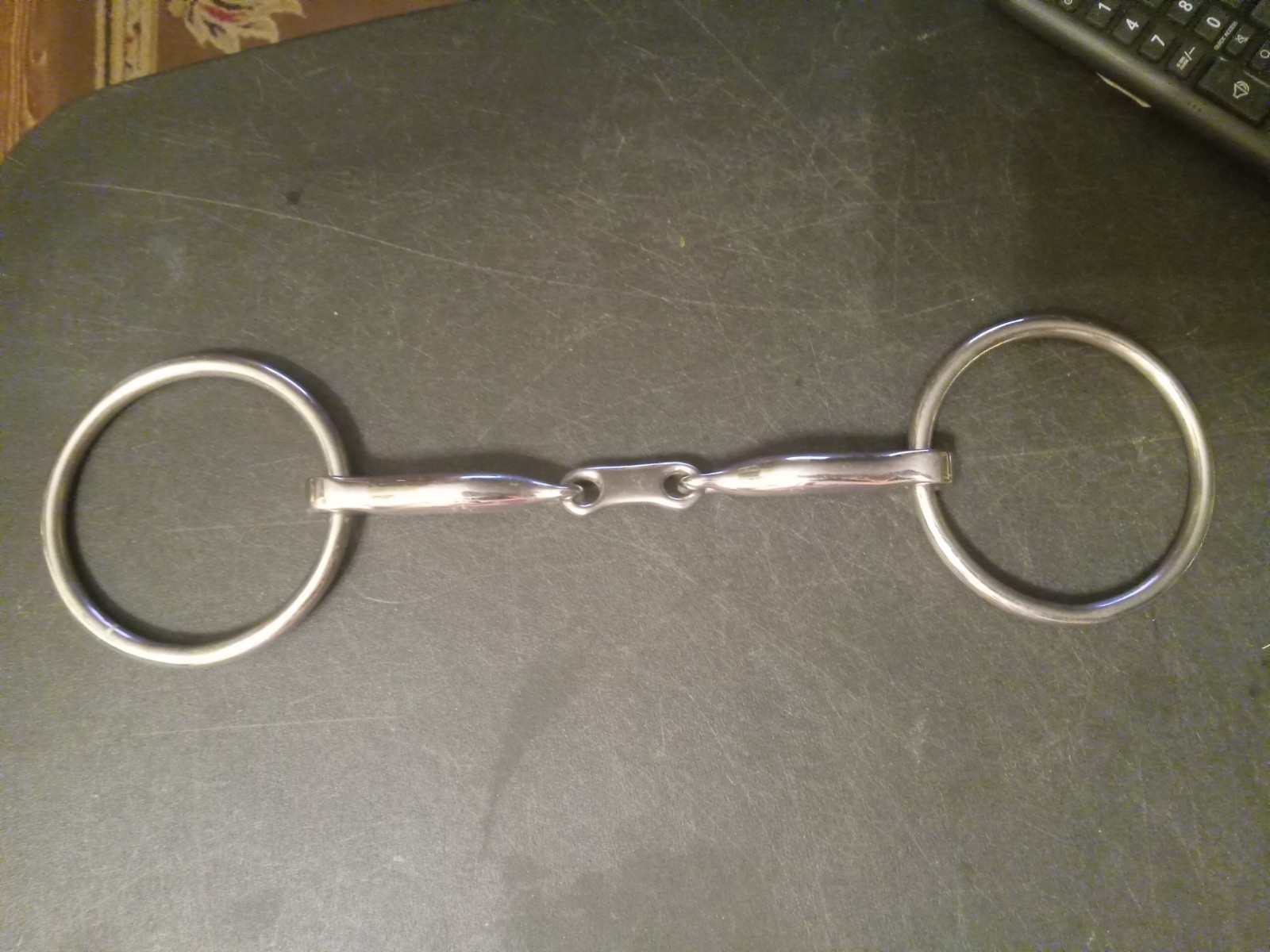 Mylers Toklat Loose Ring Snaffle 5 3/4 In Mouth french link
