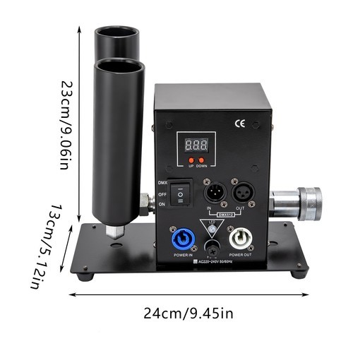 C02 Cryo Jet Machine DMX-512 Co2 Party Cannon Fogger Smoke Gun Effect DJ Club