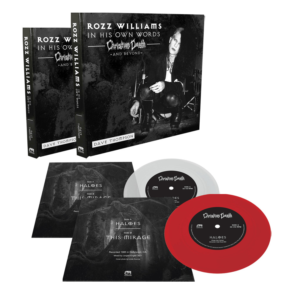 Rozz Williams - In His Own Words - Christian Death & Beyond (Book + 7" Colored V