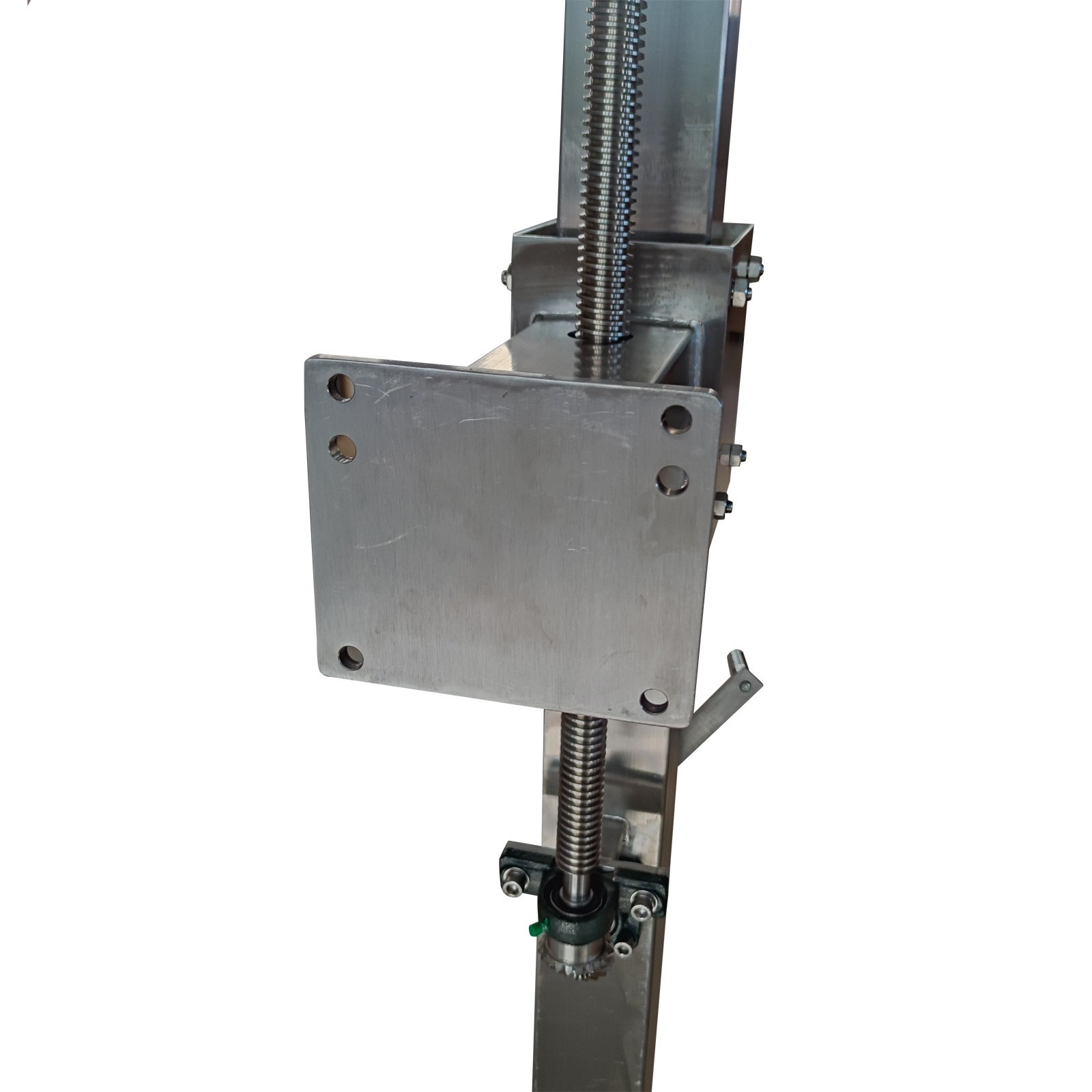 Manual Lifting Bracket Support Frame for High Shear Emulsifier Stainless Steel