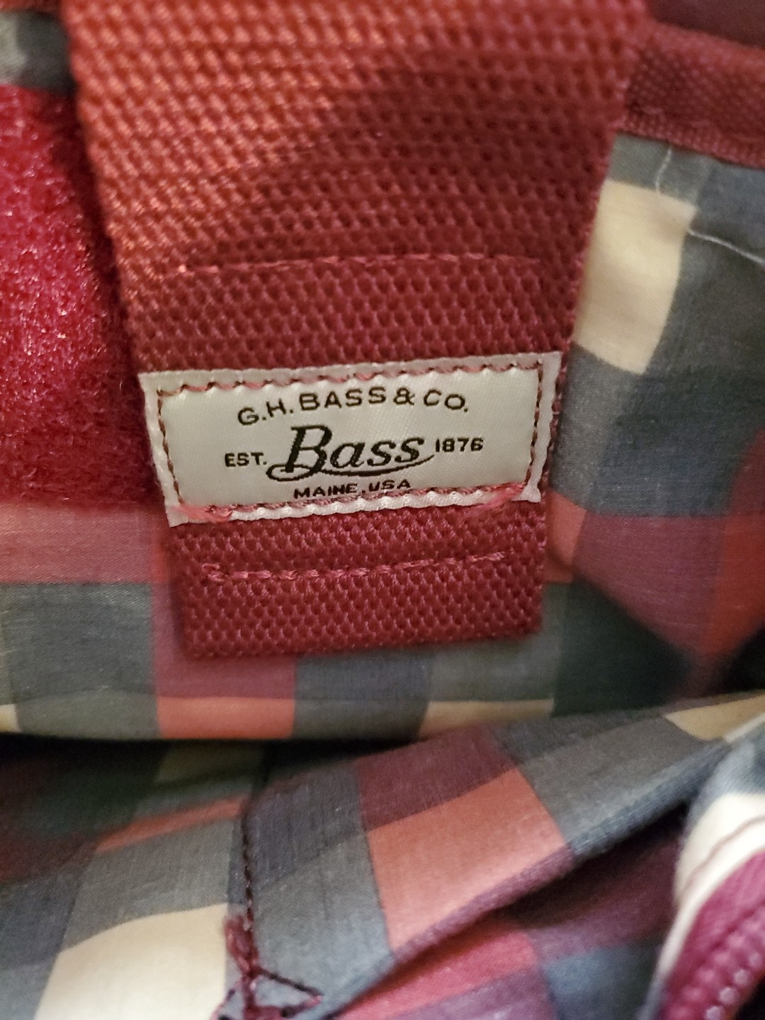 G.H. Bass &Co. hiking backpack/ bookbag/17”
