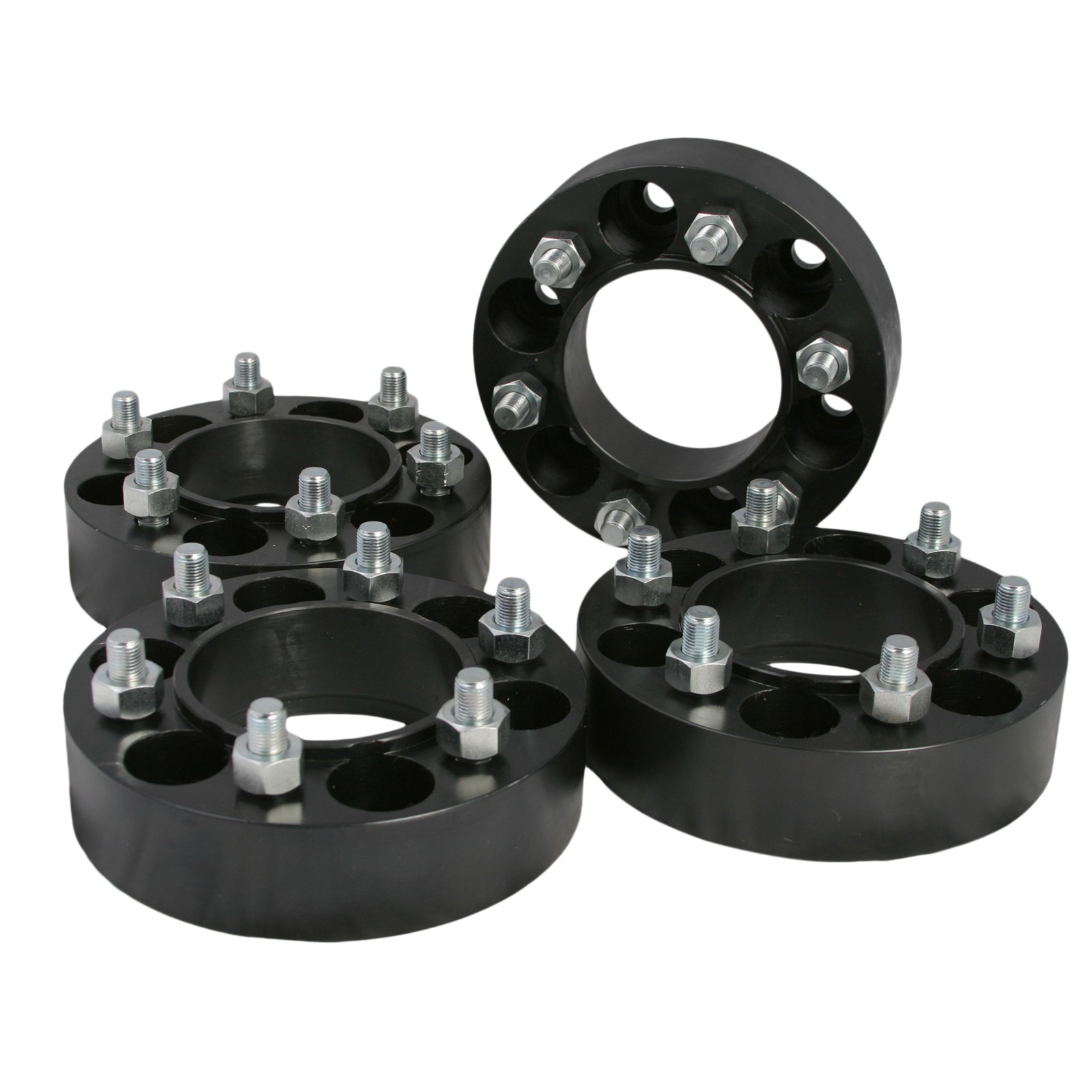 4pc | 2 inch Skid Steer Wheel Spacers for 6Lug Bobcat Case John Deere CAT Terex