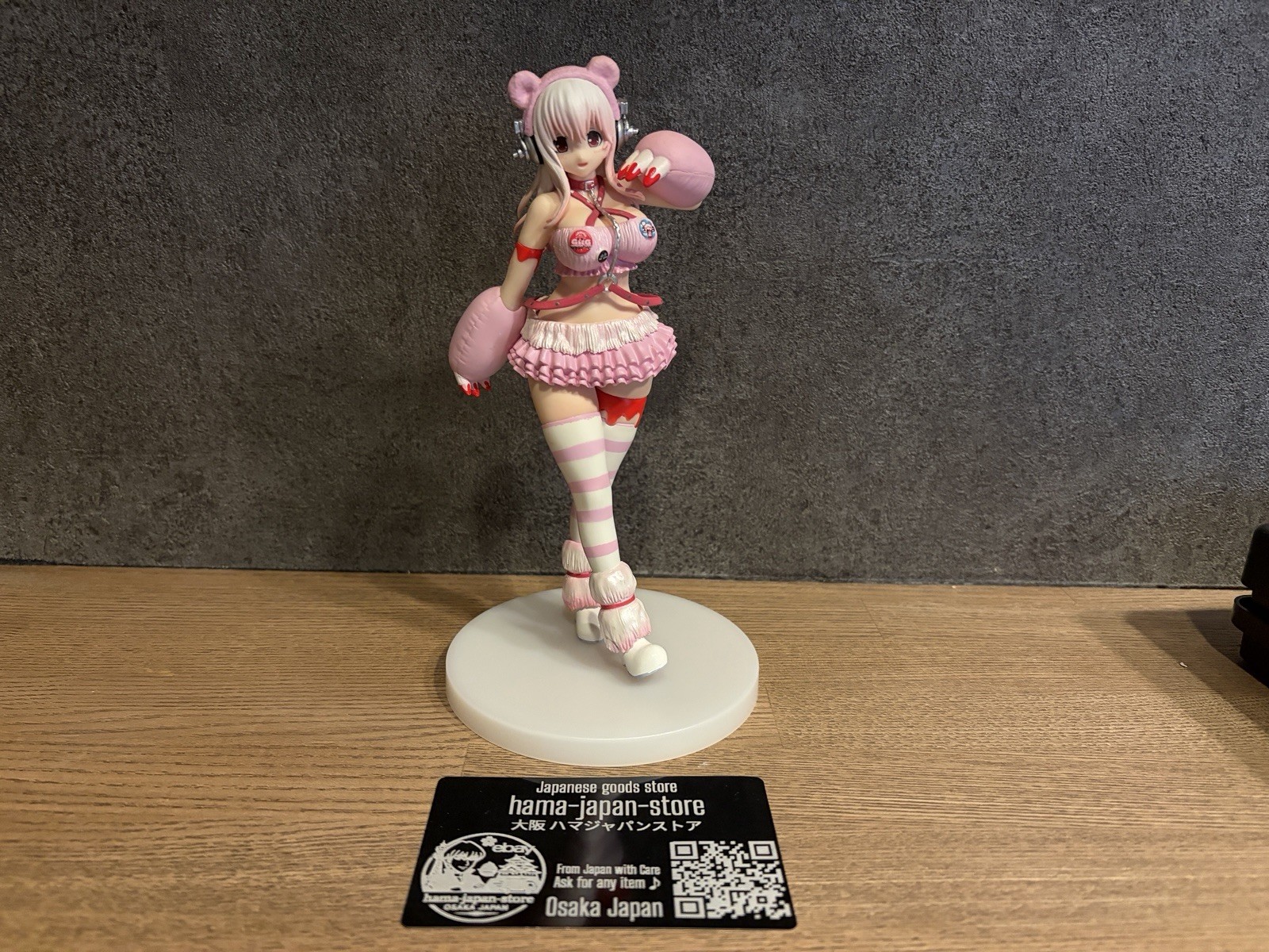 No Box Taito Gloomy Bear GRG Grid Girl Super Sonico Race Queen Figure Japan Used