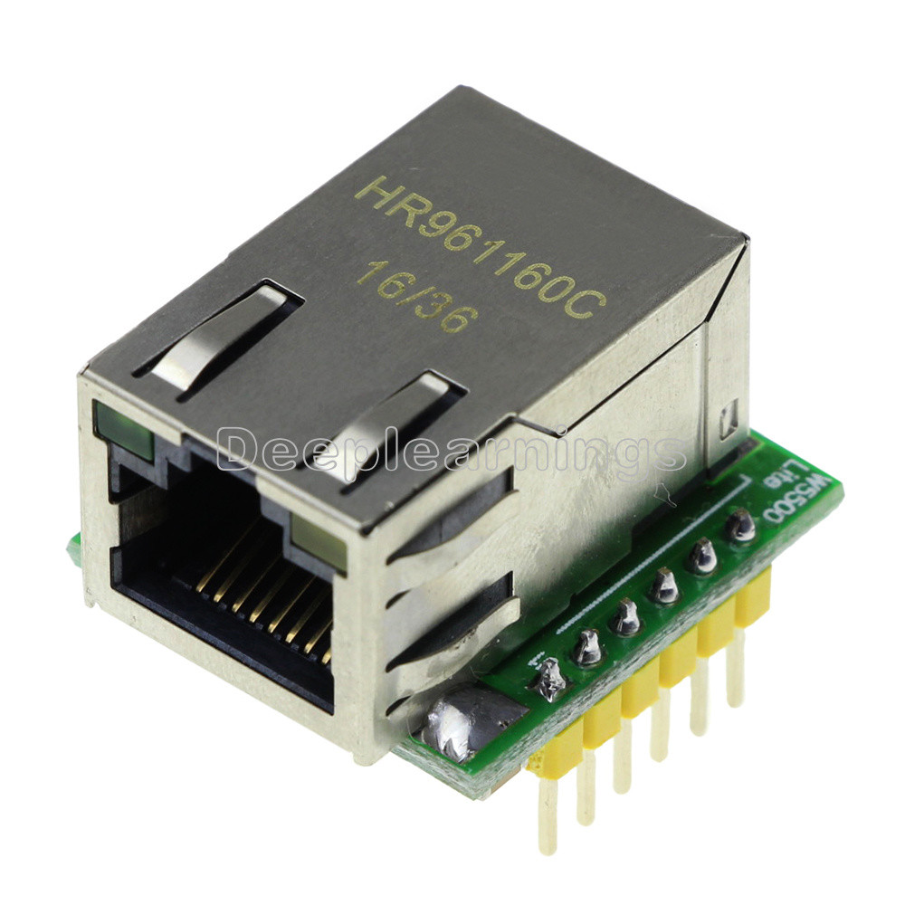 USR-ES1 ENC28J60 W5500 Chip SPI to LAN/ Ethernet Converter TCP/IP Module NEW