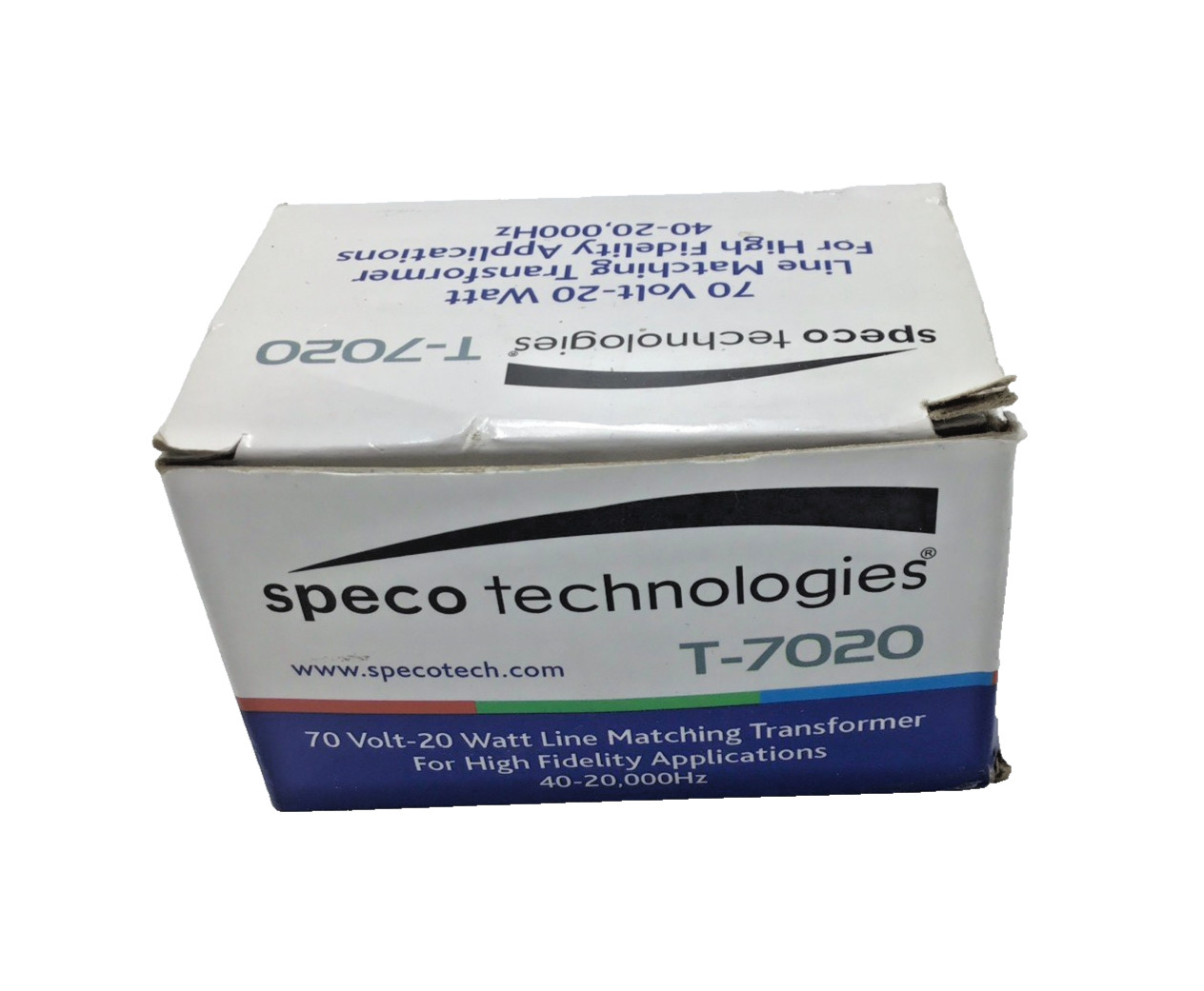 Speco Technologies T7020 Line Matching Transformer, 20W 70V