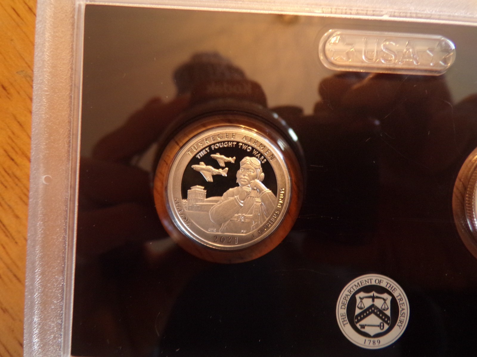 2021 s United States Silver Proof 7 coin Set.