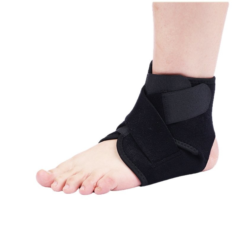 2× Adjustable Strap Sports Ankle Brace Breathable Compression Wrap Ankle Support