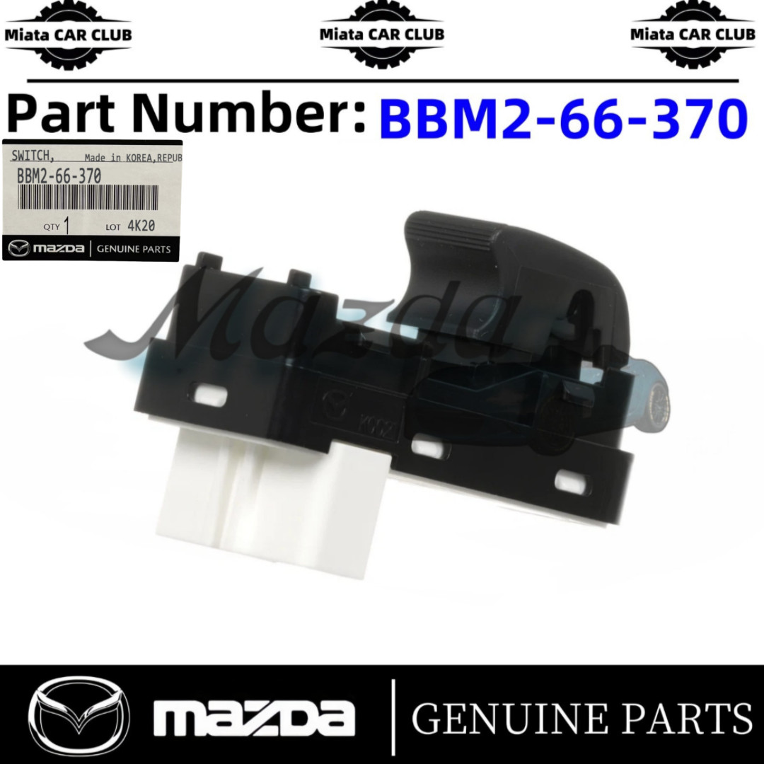 OEM 2010-2013 Mazda 3 Front Right Passenger Power Window Control Switch