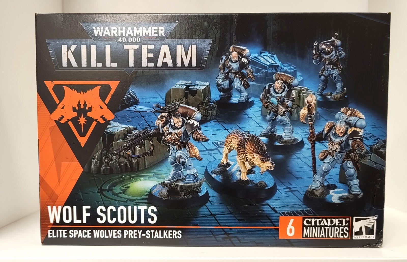 Warhammer Kill Team WOLF SCOUTS Single Models Space Wolves Unpainted