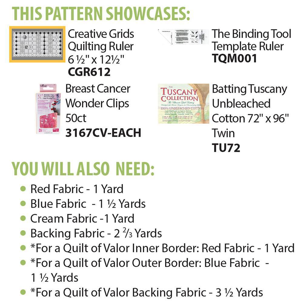 Cut Loose Press, Freedom Ribbons Quilt Pattern