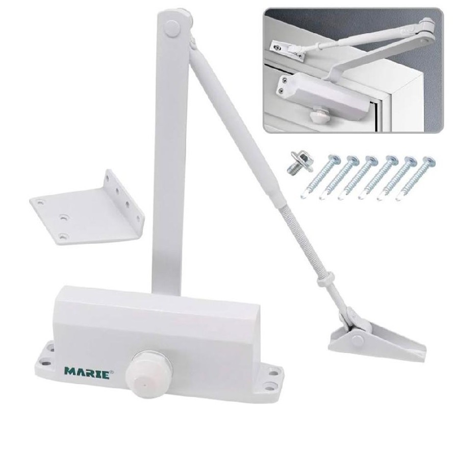 Door Closer Applies Regular,Top Jamb Mounting,Adjustable Auto...
