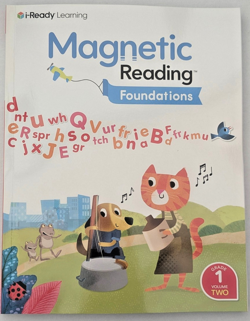 (set) I-Ready Learning Magnetic Reading Foundations Grade 1 V.1 and V.2
