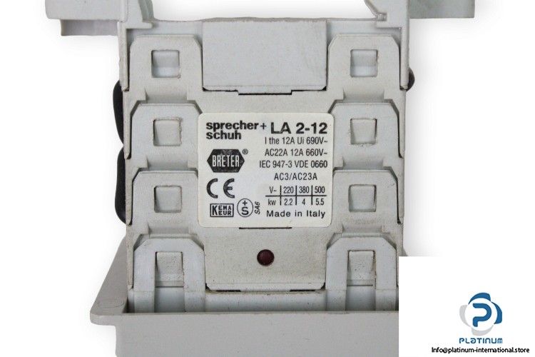 SPRECHER+SCHUH LA 2-12-8251/Q ROTARY CAM SWITCH_1412028251_Double Throw_45 °