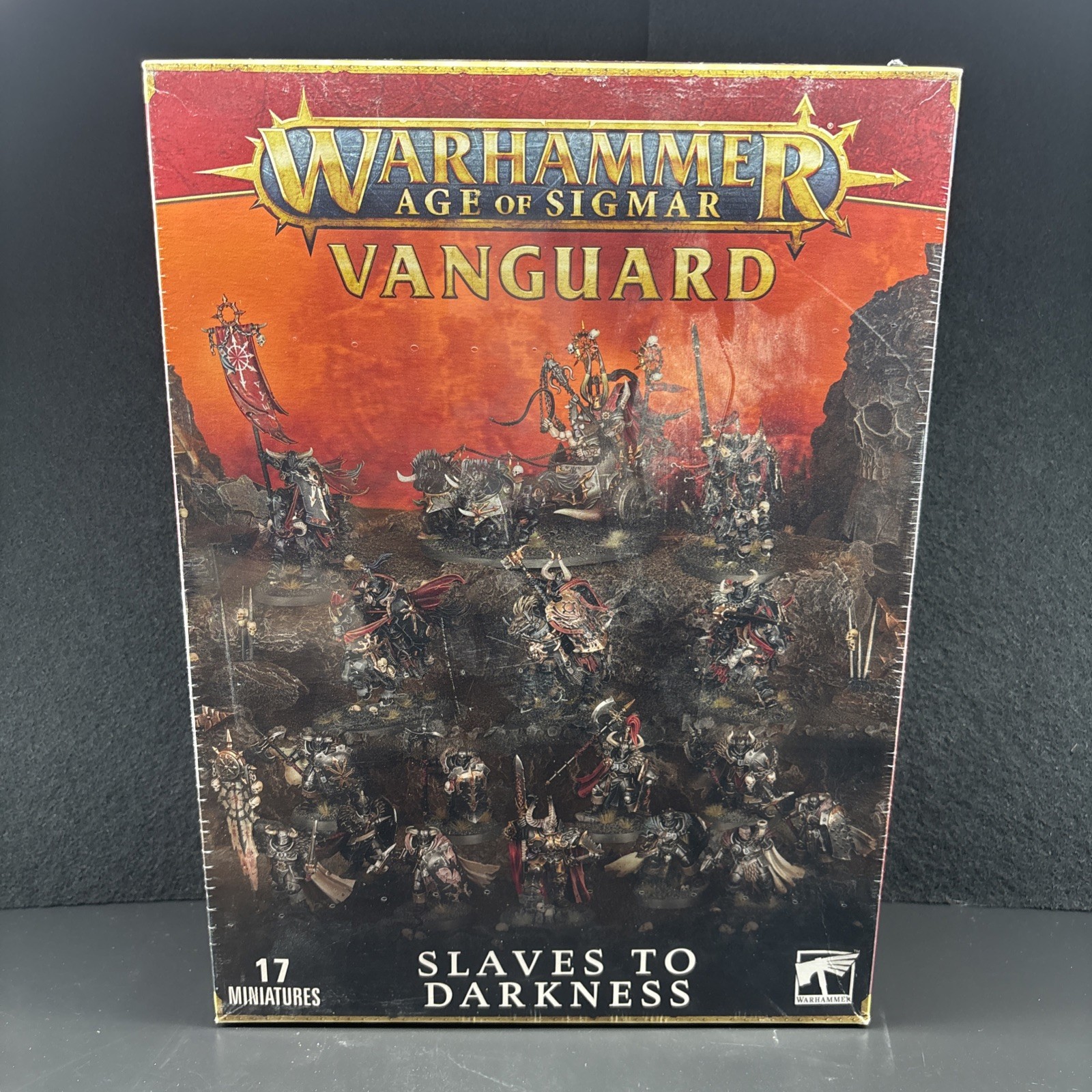 New In Box Warhammer AoS Slaves to Darkness: Vanguard Box (OOP, Sealed)