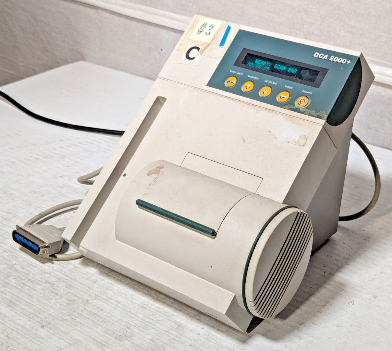 Bayer 5031C DCA 2000+ In Vitro Diagnostic Analyzer Device English Hemoglobin