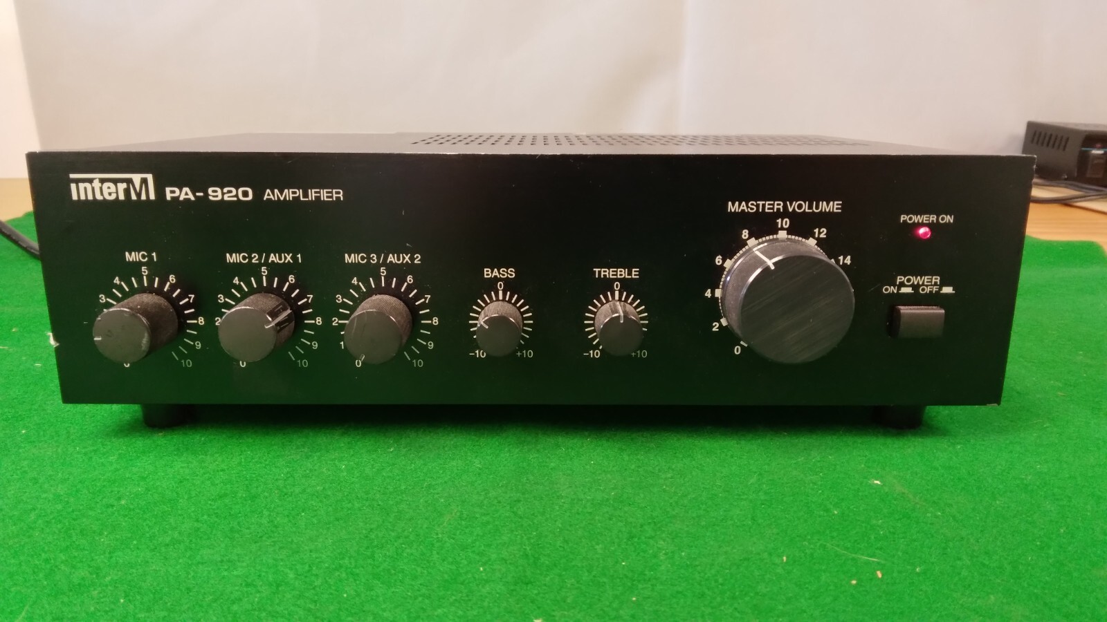 Vintage InterM PA-920 35W Input Professional Audio Power Amplifier