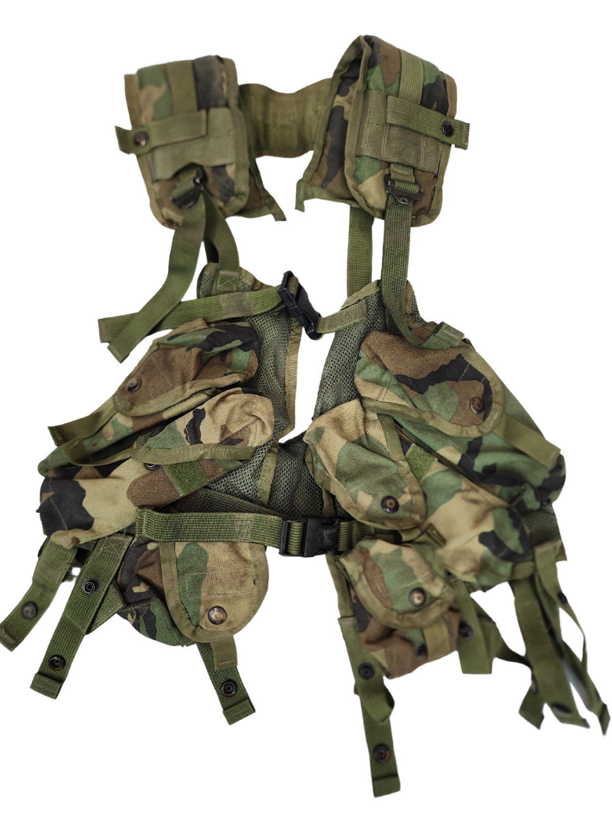 Woodland Enhanced Load Bearing Vest – Used Serviceable *mocinc.1982*
