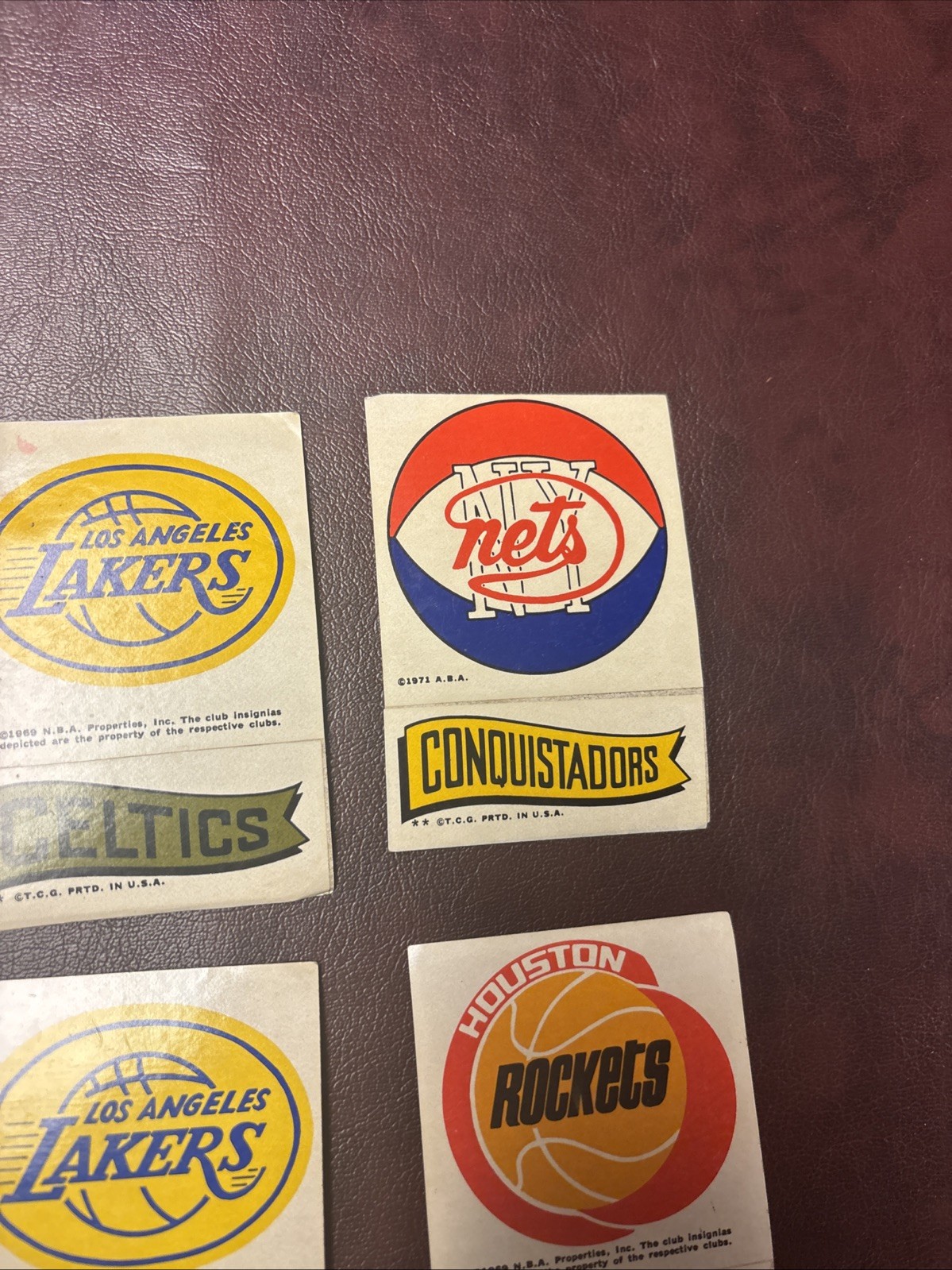 NBA Vintage Stickers (6)