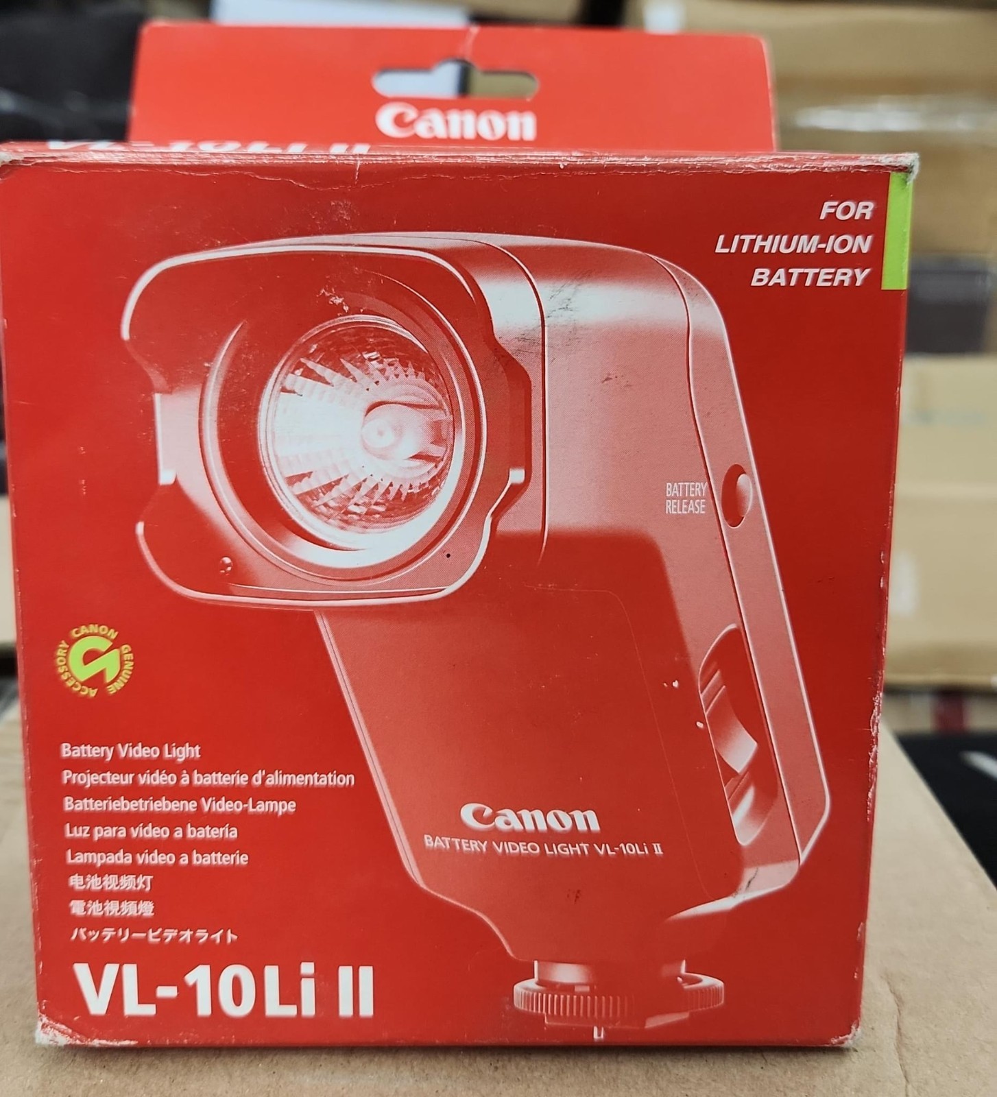 Canon VL-10Li II For XF305, XF300, XF205, XF200, XF105, XF100 Open box