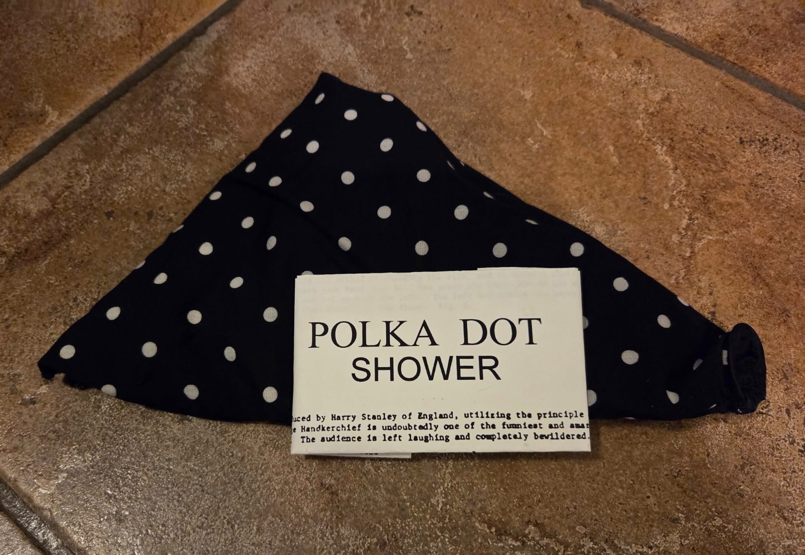 Polka Dot Shower by Harry Stanley Vintage Magic Mentalism Tricks