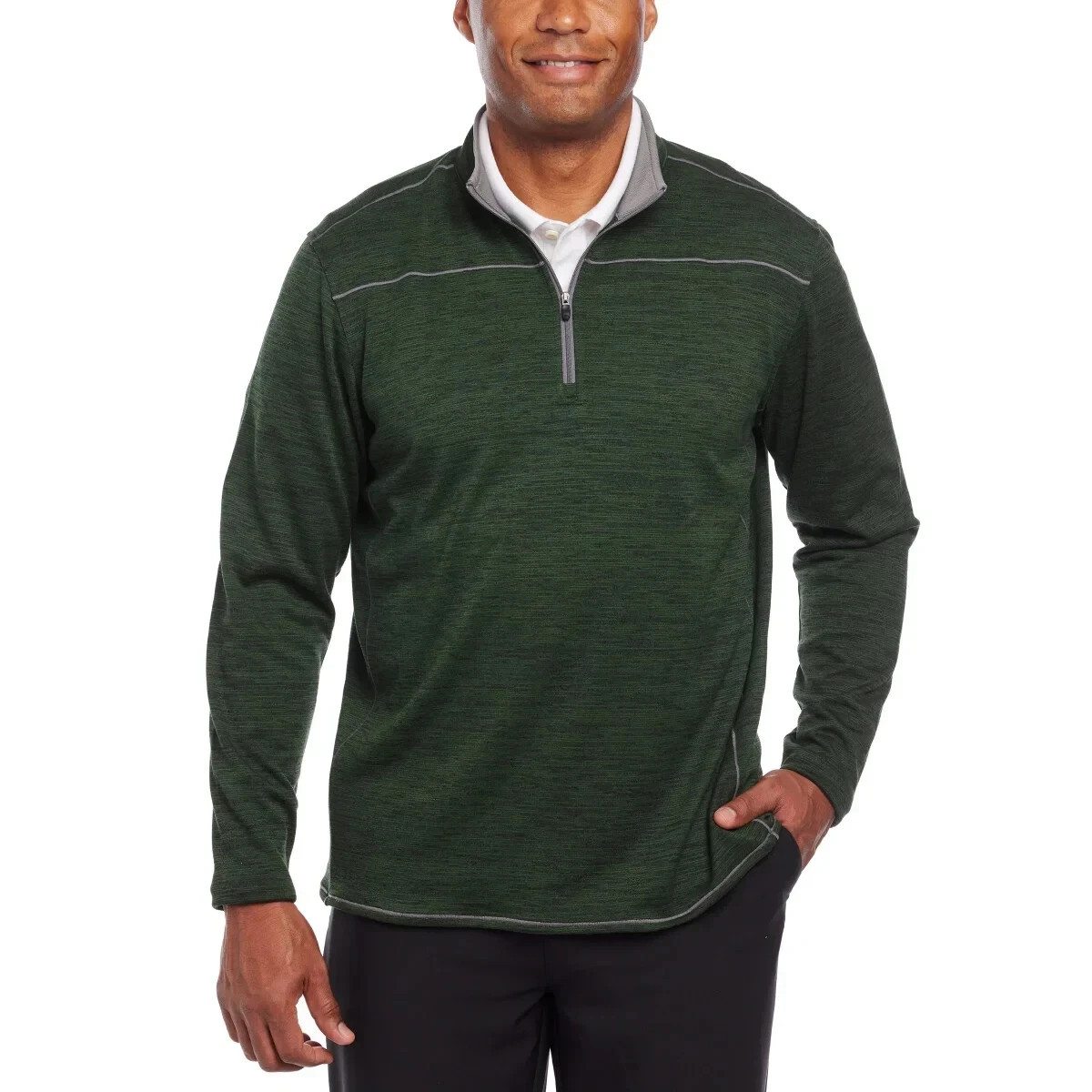 Pebble Beach Men's Performance Long Sleeve Golf Polo Shirt New with Tags Size M