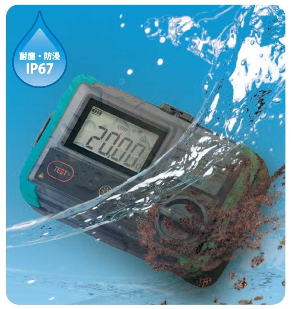 KYORITSU 4105DL Digital ground resistance meter New
