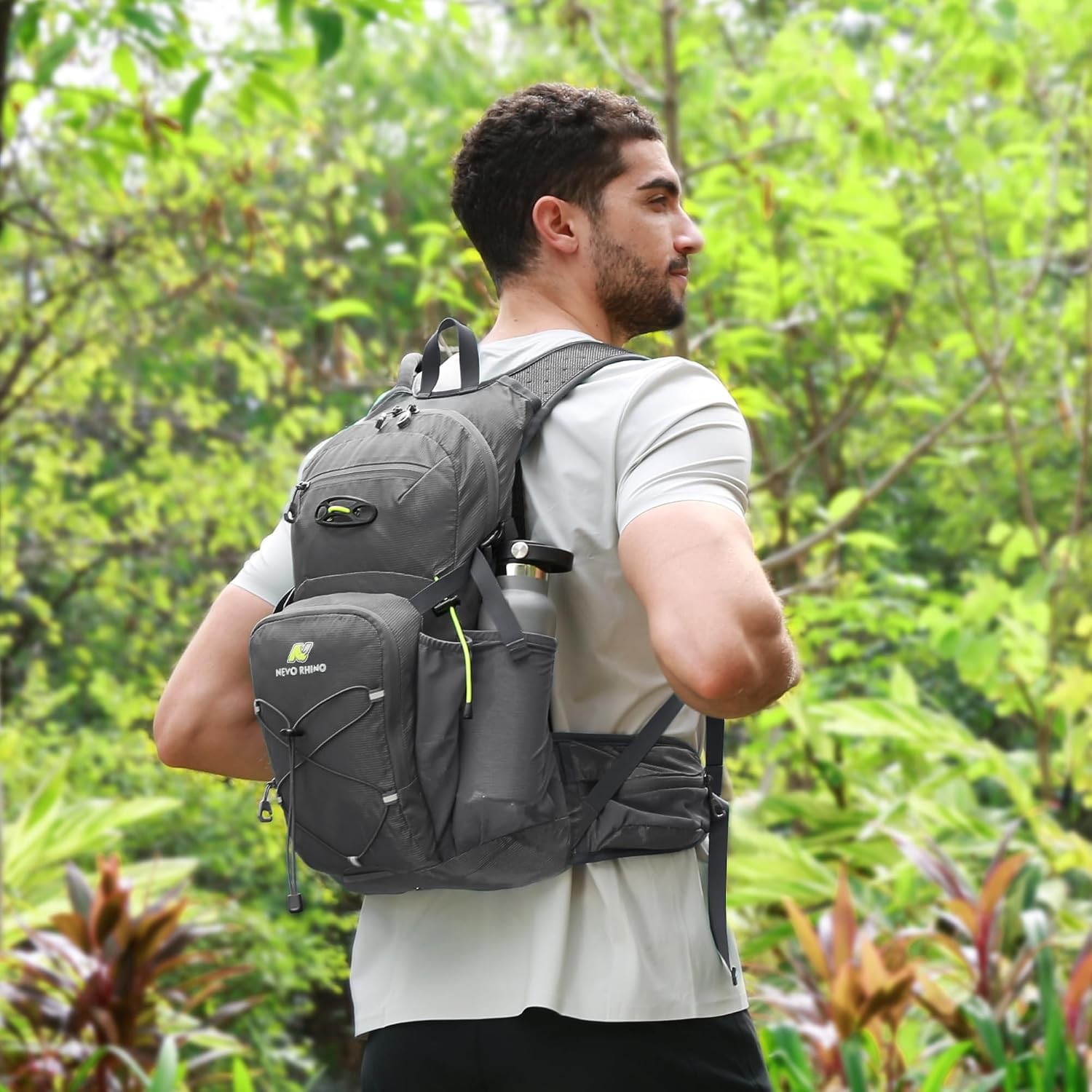 Hydration Backpack,18L Hiking Backpack w/ 3L Water Bladder|Multipurpose Backpack