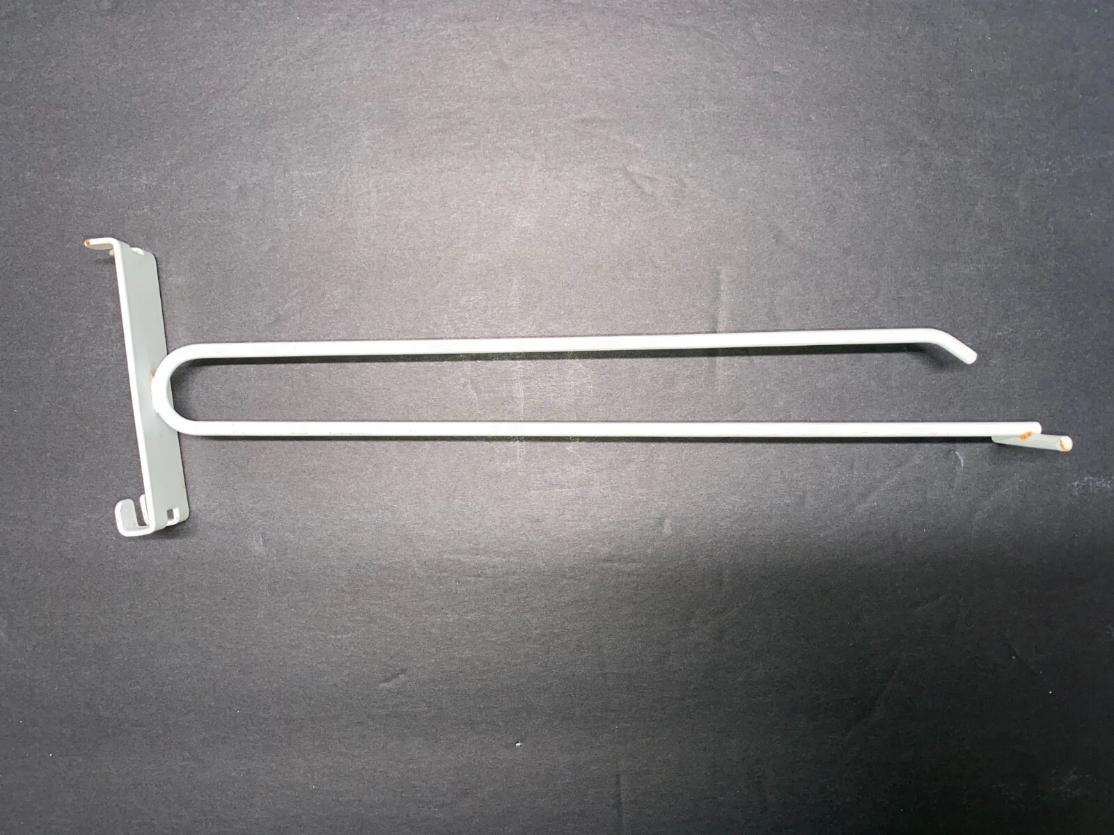10'' Peg Hook for Slatwall With Price Tag Mount - White (Pack of 5)