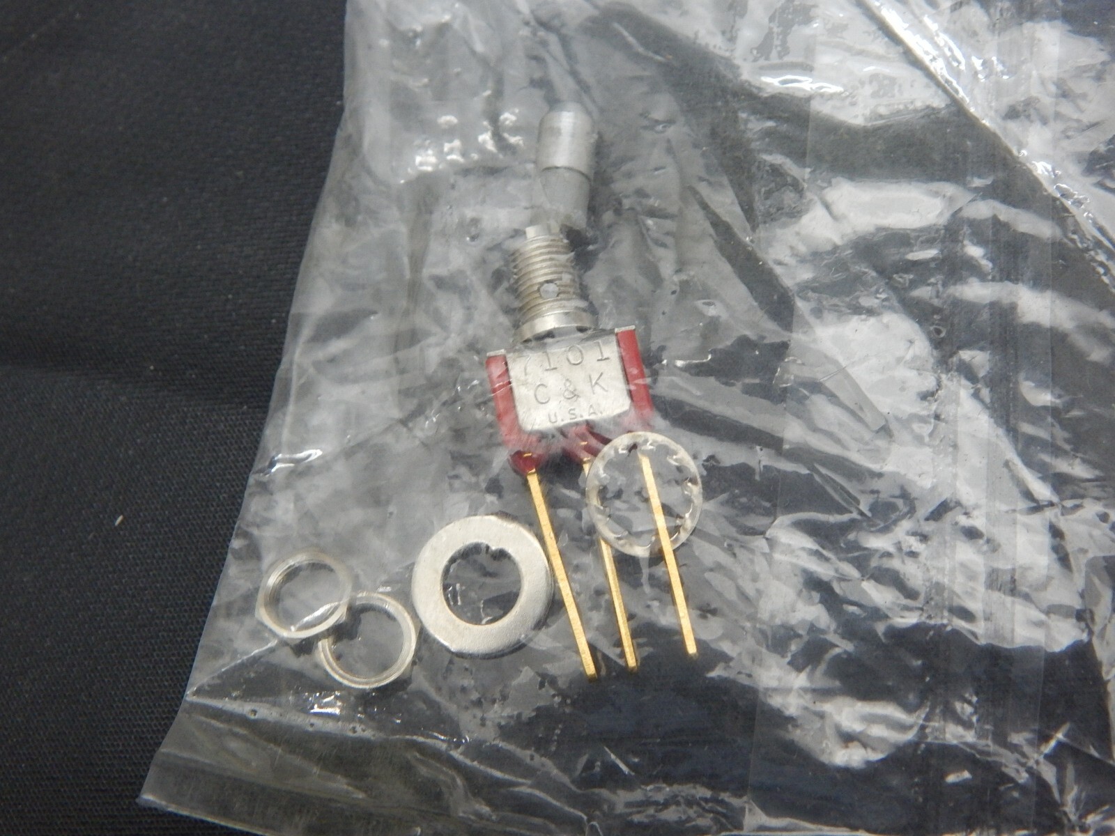 C&K 7101KPWBE SWITCH TOGGLE - USA SELLER LIGHT SPEED SHIPPING