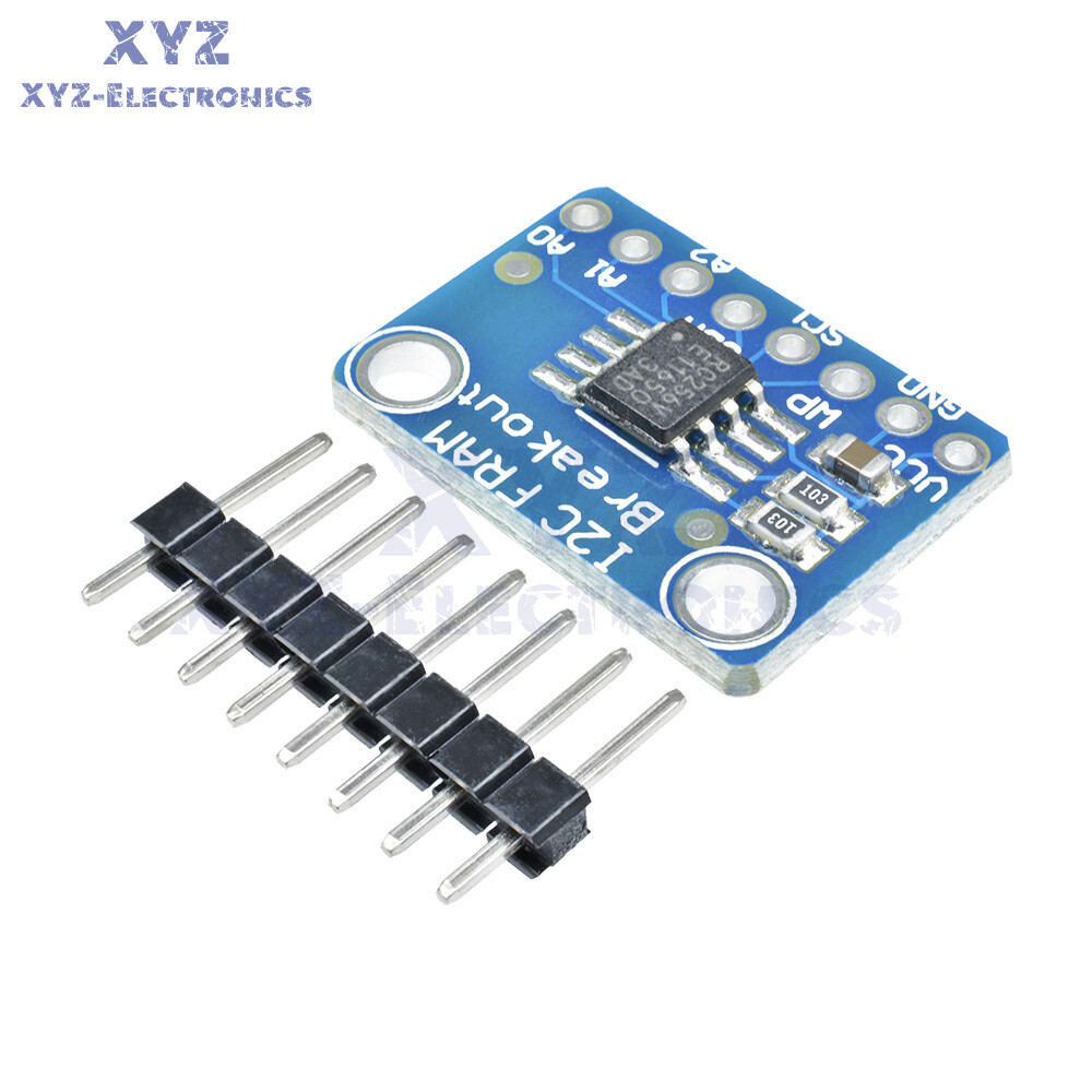 Non-Volatile FRAM MB85RC256V Breakout 256Kbit/32KByte Memory IC Tools I2C IIC