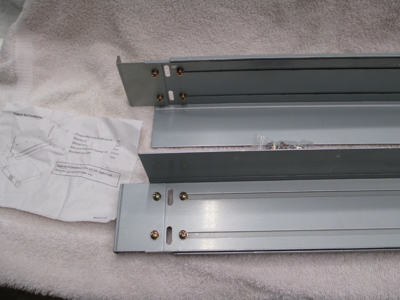 A11G & ASE-H Server Rack Support Rails, New, F8