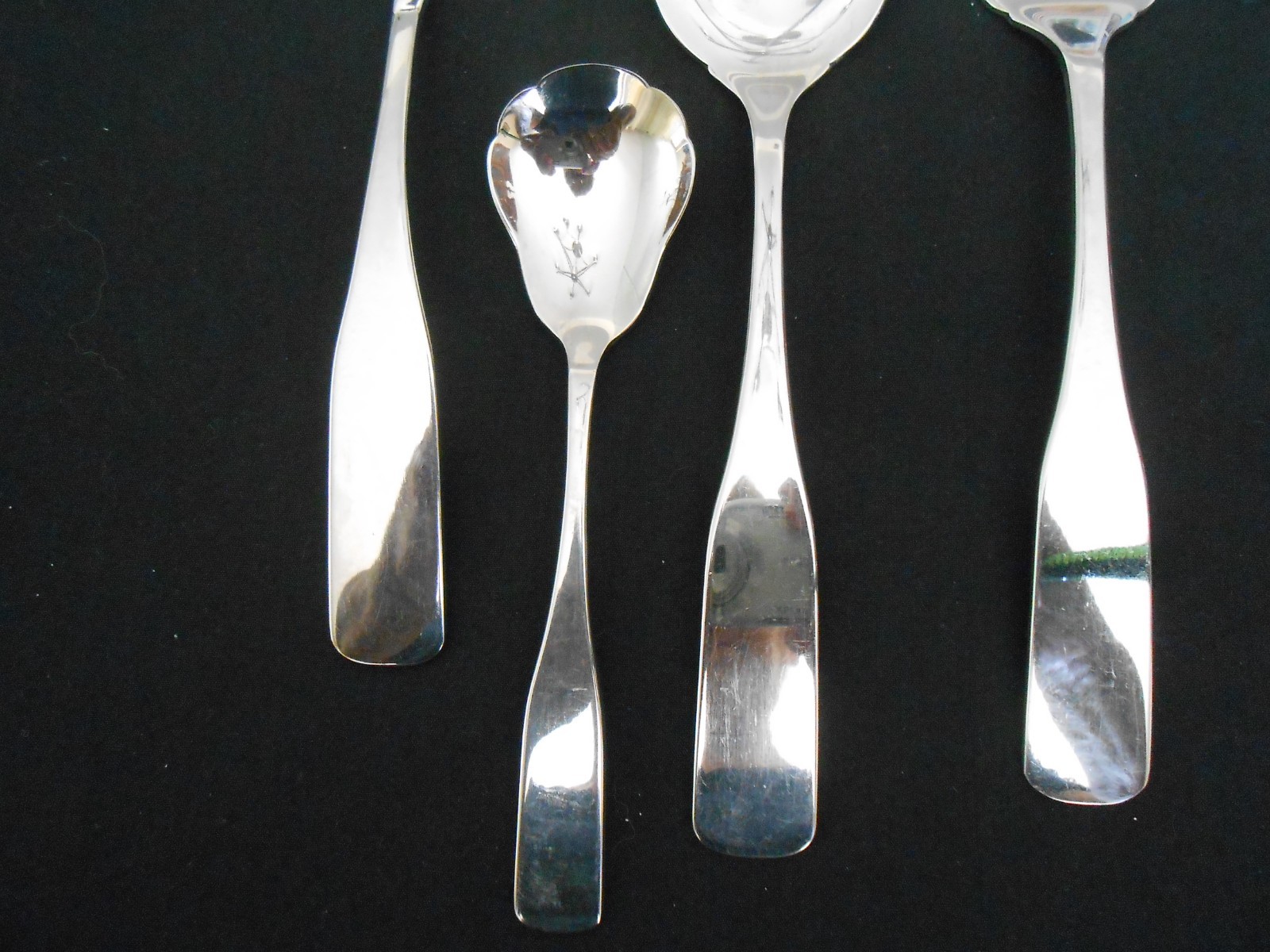 4 Pc Oneida Community CIMARRON Stainless Mixed Lot Stainless SERVING PIECES