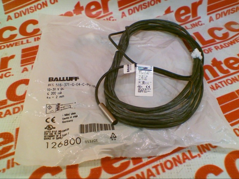 BALLUFF BES 516-371-G-E4-C-PU-05 / BES516371GE4CPU05 (NEW NO BOX)
