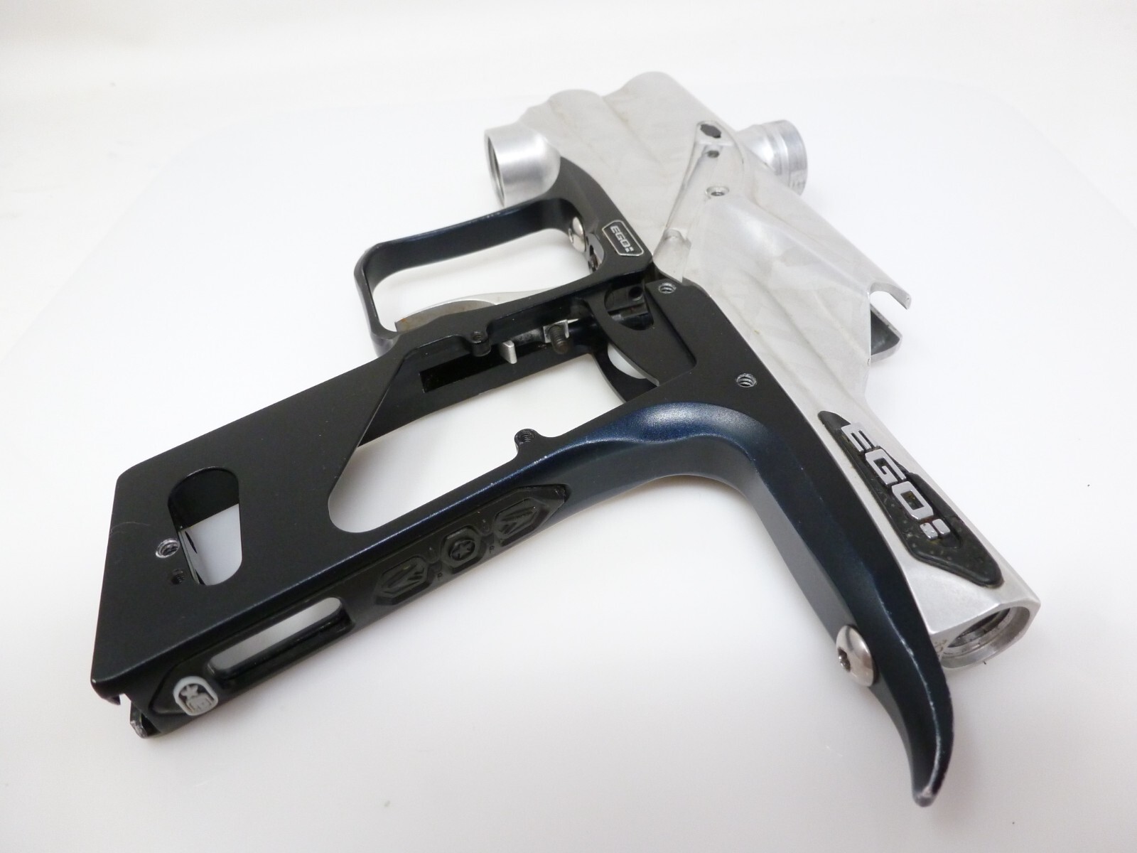 PLANET ECLIPSE "MILITIA" 08 EGO BODY KIT w/ TRIGGER FRAME DUST SILVER PAINTBALL