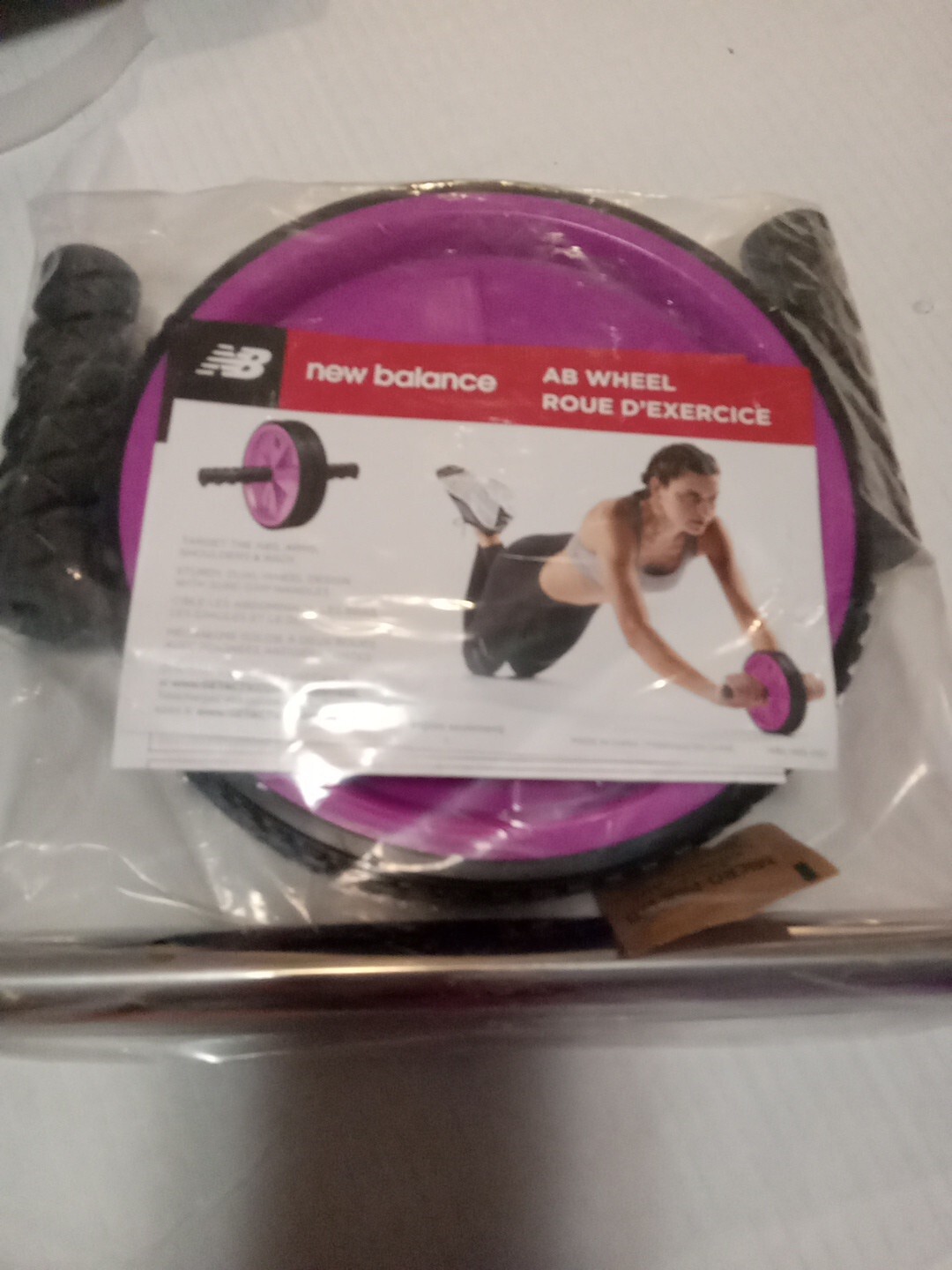 New Balance AB Wheel • Black & Fuschia