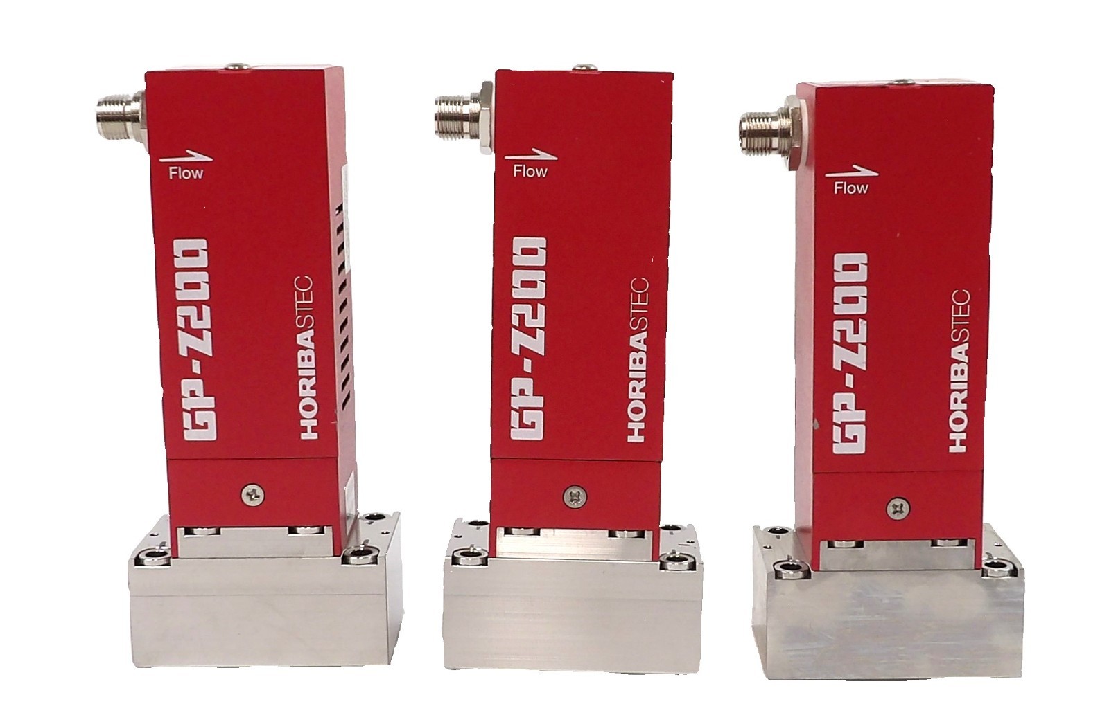 Horiba STEC GP-Z204RF-E MFC Mass Flow Controller Lot of 3 Surplus