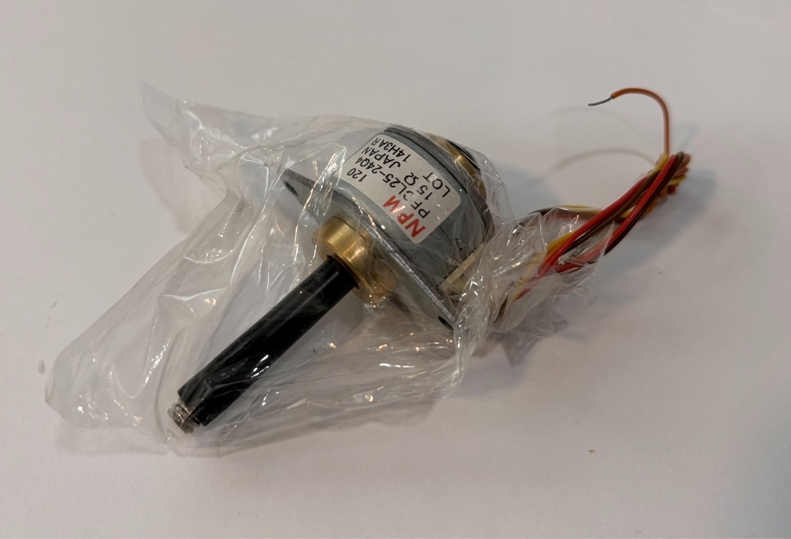 Nippon Pulse Linear Stepper Motor, NPM PFCL25-24Q4, 1.2mm Lead Screw